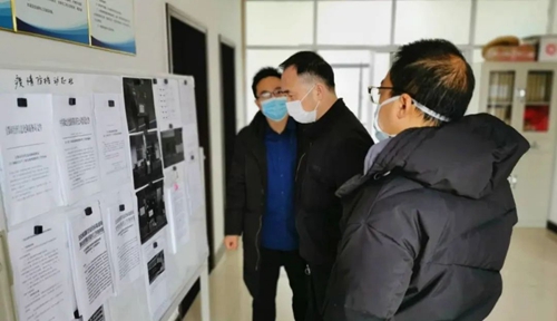周金平先后到楚星公司、松滋肥業(yè)、實(shí)訓(xùn)基地和股份公司檢查疫情防控工作(圖3)