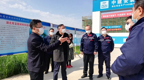 王大真到TMP、TPO項(xiàng)目及股份公司技改現(xiàn)場(chǎng)檢查工作